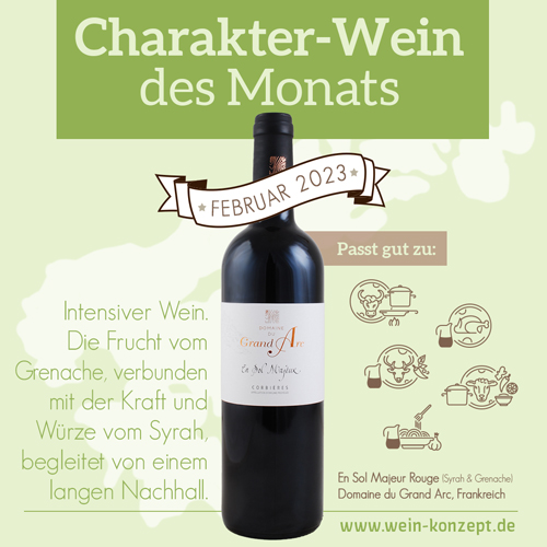 Charakter-Wein des Monats Februar